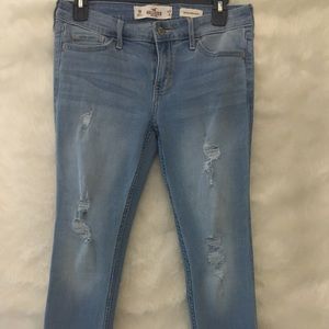 Hollister light blue jeans